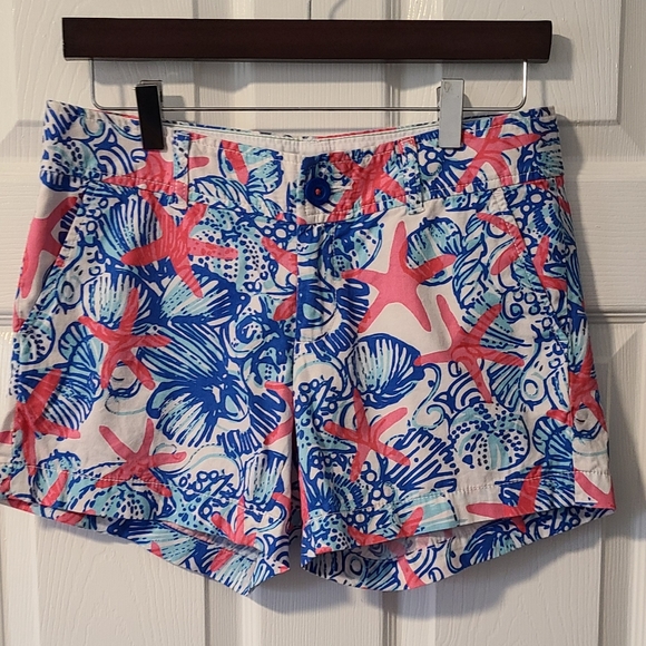 Lilly pulitzer she she shells Callahan shorts - Picture 1 of 3